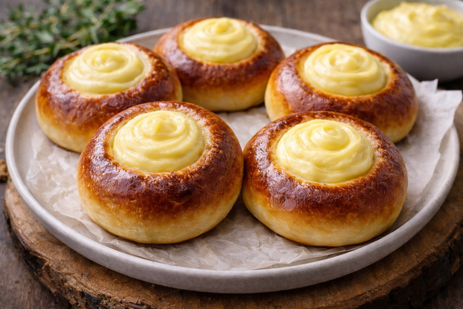 reteta chifle cu crema de vanilie